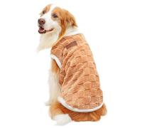 Winter Jacket for Dogs in Polyester Washable Comfortable Soft Clothes for Medium Dogs Large French Bulldog and Dachshund Chihuahua Bichon Winter and Autumn