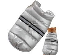 Winter Jacket for Small Dogs, Winter Coat for Small Dogs, Warm Dog Vest with Reflective Stripes and Integrated Hole for the Harness, Cuddly Snow Vest, Puppy Jacket, Pet Dress