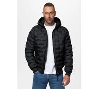 Winter Jacket PitBull FISK QUILTED Men's Hooded Padded Jacket Black Pit Bull