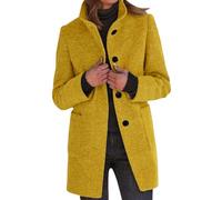 Winter Jacket Womens Coats Hiking Jacket Women Cycling Jacket Long Parka Coats for Women Nutmeg Clothing Plus Size Clothing for Women Winter Coats for Women Uk Size 20 Long Yellow Xl