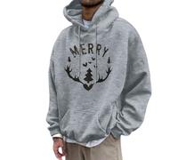 Winter Jacket Work Couples Matching Outfits Set Perfect for Holidays Sweatshirts Brushed Cotton, Light Grey, 3XL