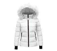 Winter Jackets for Women Uk Open Front Longline Puffer Coats Plus Size Slim Down Jacket with Pockets Casual Quilted Down Plain Padded Coat Fashionable Warm Jackets Lightweight Waterproof Parka
