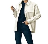 Winter Jackets for Women Uk Windbreaker Jacket, Faux Leather Jackets, Long-Sleeved Classic Waterproof Top Elegant Warm Biker Coat Plus Size Gothic Outdoor Overcoat Vintage Lightweight Tops