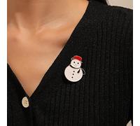 Winter Jewelry Set Christmas Brooch European And Cartoon Dripping Snowman Corsage Badge Santa Christmas Tree Pin