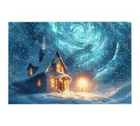 Winter Jigsaw Puzzles for Adults 2000, 2000 Piece Jigsaw Puzzles for Adults, 99.5x70.5cm Hard Impossible Wooden Puzzle, Challenging Game for the Whole Family, Home Decor, Theme: (Landscape), -7867