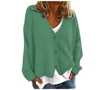 Winter Jumpers for Women Cardigan Single-Breasted Women's Knitwear Women's Soild Women's Cardigan Cashmere Jumpers Ladies Sales Holiday Essentials Autumn Winter Christmas Sweater Women