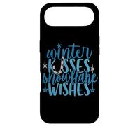 winter kisses snowflake wishes fun cold frozen season lover Case for iPhone Air