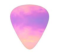 Winter Landscape Printed Guitar Picks 12 Pack Picks Sampler With Storage Box For Guitar Bass Ukulele 0.46mm