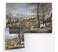 Winter Landscape with a Bird Trap - 300 Piece Wooden Jigsaw Puzzle