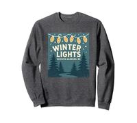 Winter Lights Shirt Wichita Gardens Christmas Light Trail Sweatshirt