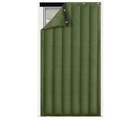 Winter Magnetic Door Curtain 90x200cm Thermal Insulated & Windproof Blanket Soundproof Room Divider for French Doors & Greenhouses EnergySaving Home Drapes