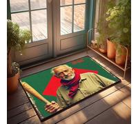 Winter Mat Vintage Baseball Legend: The Peace Beyond Doormat Restroom Decor Fall Door Decorations(40X60CM)