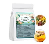 Winter Melon Lotus Leaf Tea,Chrysanthemum Wax Gourd Lotus Leaf Herbal Teabag,Oil Cleansing Tea,9 Ingredients Herbal Bags for Liver & Kidney