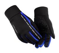 Winter Men Cycling Keep Warm Point Finger Windproof Winter Sport For Touch Screen Glove Windproof Anti-freeze Thermal Cycling Gloves Womens Kids Full Finger Padded Cold Weather Road Bike