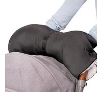 Winter Mittens Thermal Insulated Oxford Exterior Fleece Lined Handlebars Cover for Pushchairs Pram Mittens with Oxford Cloth Baby Carriage Hand Protectors