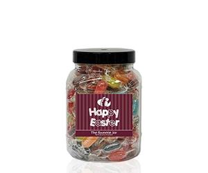 WINTER MIXTURE 1.4kg MEDIUM Sweet Jar - A Personalised Gift Jar filled with your favourite Retro Sweets! (Happy Easter)