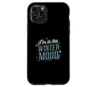 Winter motif with snowflakes as a fun winter mood Case for iPhone 11 Pro