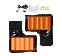 Winter Motorcycle Handlebar Covers - Heated Mitts 12V | Waterproof Motorcycle Handlebar Gloves With Constant Temperature | For Winter Scooter ATV Motorcycle Commuting Mot