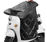 Winter Motorcycle Leg Guards | Comfortable PU Leather Protector | Weather Protection Cover for Scooter | for Men and Women Motorcyclists, Outdoor Driving, Commuting and