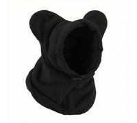 Winter Neck Cover Snood Scarf Warmer With Full Coverage Soft Fleece Adjustable Drawstring Secure And Neck Protection Woolen Yarn Comfort Suitable for, Black, Black, M