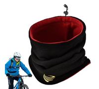 Winter Neck Warmer - Winter Gaiter Face Cover, Stylish Half Balaclava For Cold Weather | Innovative Velvet Design Neck Warmer Net, , Black, red, Consulte la descripción