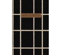 Winter Notes: A Cozy 6x9 Winter Journal | 120 Cream Lined Pages | Black Alpine Sherpa Inspired Edition | A Comfort Gift for the Season