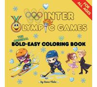 Winter Olympic Games - The Original Bold and Easy Coloring Book