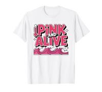 Winter Open Water Swimmer Emerges Pink Completely Alive Cold T-Shirt