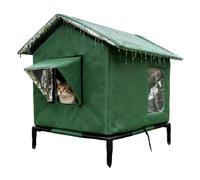 Winter Outdoor Cat House Thermal Comfort for Pets