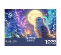 Winter OwlMagnificent 1000-Piece Jigsaw Puzzles for Adults Boasting Impossible-to-Difficult Level Challenging Puzzle Educational Games for Everyone - These Magnificent Jigsaw Puzzles Challenge Adults
