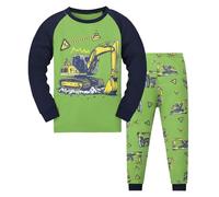 Winter Pajamas Sets Loungewear Pjs Set Long Sleeve Nightwear Kid Lounge Wear Personalized Pyjama Teen Family Matching for Age 4-16 Years Green