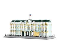 Winter Palace Saint Petersburg Blocks Set,594 PCS Famous Landmark Building Bricks, Architecture Model Building Toy for Adults Kids Office Home Decor