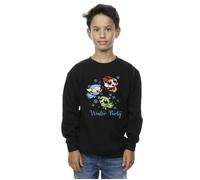 Winter Party Sweatshirt Powerpuff Girls Black 12-13 Years