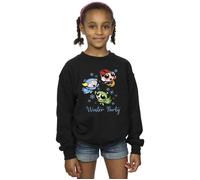 Winter Party Sweatshirt Powerpuff Girls Black 12-13 Years