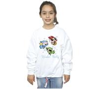 Winter Party Sweatshirt Powerpuff Girls White 3-4 Years