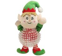 Winter Paws Spikey Pet Toy - Elf Boy - Treat Your Furry Friend to Endless Hours of Festive Fun - Keep Your Pet Entertained Throughout the Festive Season