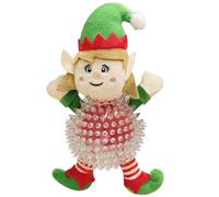 Winter Paws Spikey Pet Toy - Elf Girl - Treat Your Furry Friend to Endless Hours of Festive Fun - Keep Your Pet Entertained Throughout the Festive Season