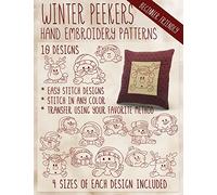 Winter Peekers Hand Embroidery Patterns