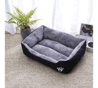 Winter Pet Bed Dog Cat House Soft Warm Cushion Waterproof Mat for Small Large UK