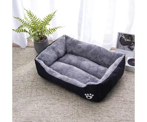 Winter Pet Bed Dog Cat House Soft Warm Cushion Waterproof Mat for Small Large UK