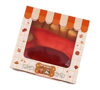 Winter Pet Hamburger Headgear Hat For Small Breeds Plush Dog Ear Protective Dog HeadCover Cartoon Headwears Cats Pet Costume Hat