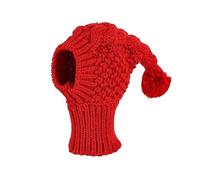 Winter Pet Warm Hat Quirky And Cute Pet Warm Hat Pet Party Warm Hat Soft And Breathable Dog Warm Hat Suitable For Small Medium And Large Cats And Dogs Bright Colours Easy To Put On And Take Off(Red,S)