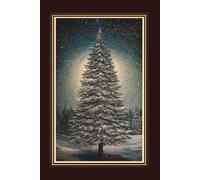 Winter Pine Lined Journal