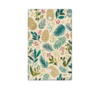 Winter Pinecones Light Switch Cover Plates/Outlet Covers, Greenery and Berries for Holiday Decor, Thermoplastic Wall Plates, Standard Size Blank Cover Plate
