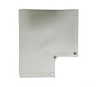 Winter Pipe Cover 40x50cm for Outdoor Plumbing Devices(creamy (30.5*33cm)) | Fits 40x50cm devices, 2-way for access, prevents freezing down to 5°F, easy install
