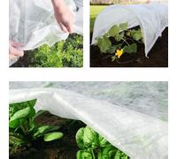 Winter Plant Frost For Protection Fabric with Stabilisation and Tear Resistant Non Woven Cold Proof Material for Outdoor Use (3 * 10m White)