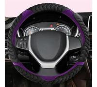 Winter Plush Car Steering Wheels Cover For Suzuki For Swift 2011 2012 2013 2014 2015 2016 Auto Accessories(PURPLE)