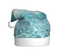 Winter Plush Hat with Stylish Wave Pool Patterns Light and Warm Suitable for Holidays and Winter Parties Black