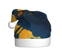 Winter Plush Hat with Stylish Wild Stream Patterns Light and Warm Suitable for Holidays and Winter Parties Black