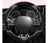 Winter Plush Interior Accessories Car Steering Wheel Cover For Mitsubishi For Outlander For Mirage ASX 2012-2019 Durble(Titanium)